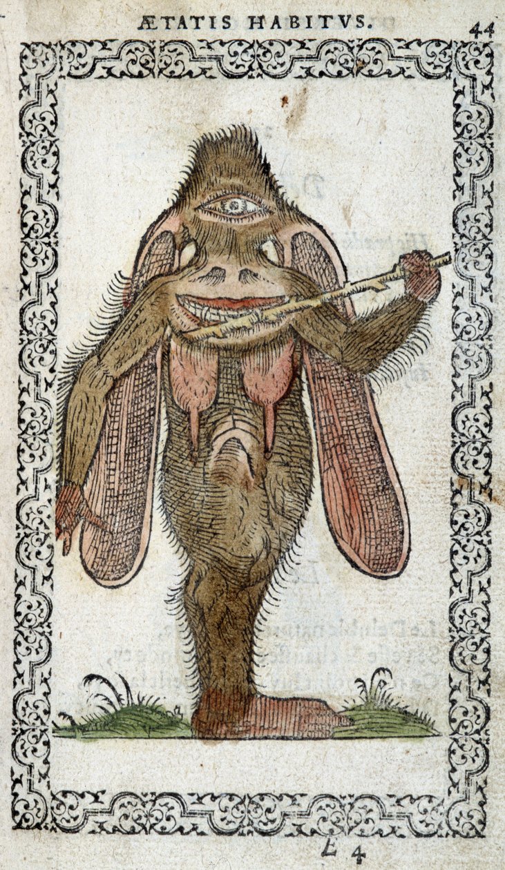 Kykloopit - Jean Sluperiuksen teoksessa "" Tottumukset ja kuvaukset". tekijältä Unknown artist