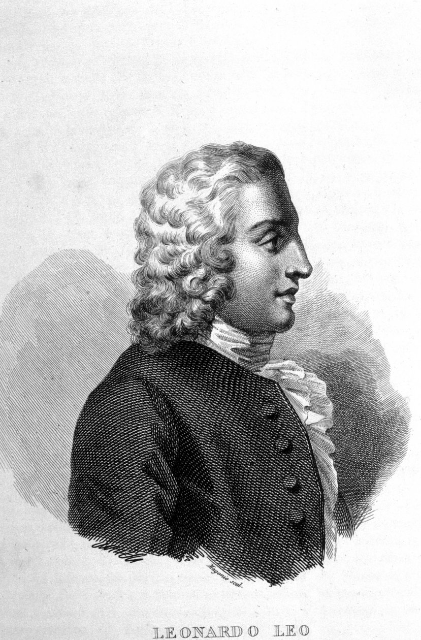 Leonardo Leo, italialainen säveltäjä (San Vito degli Schiavi tekijältä Unknown artist