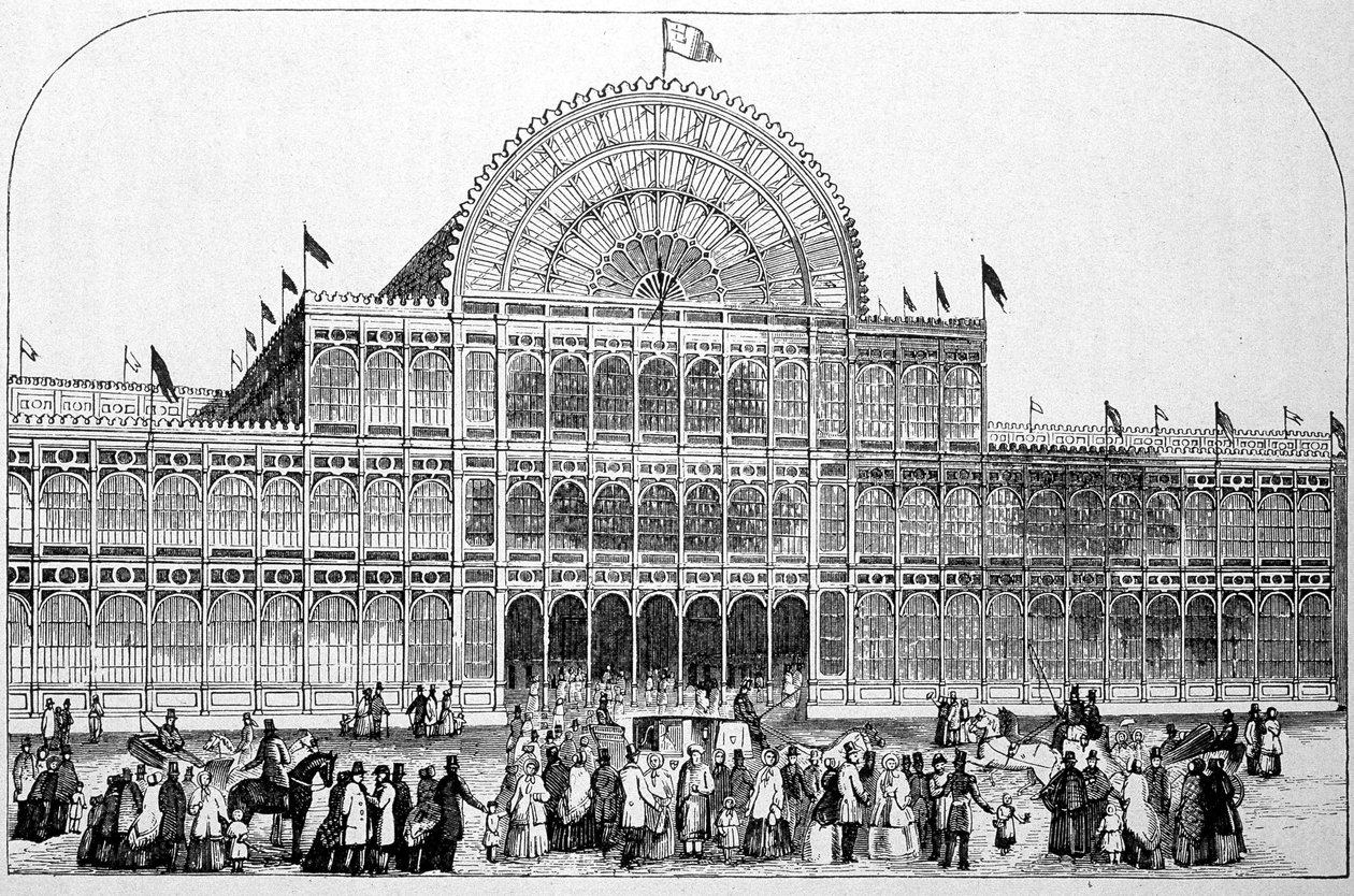 Lontoon kansainvälinen näyttely 1851 (Crystal Palace Hyde Parkissa) tekijältä Unknown artist