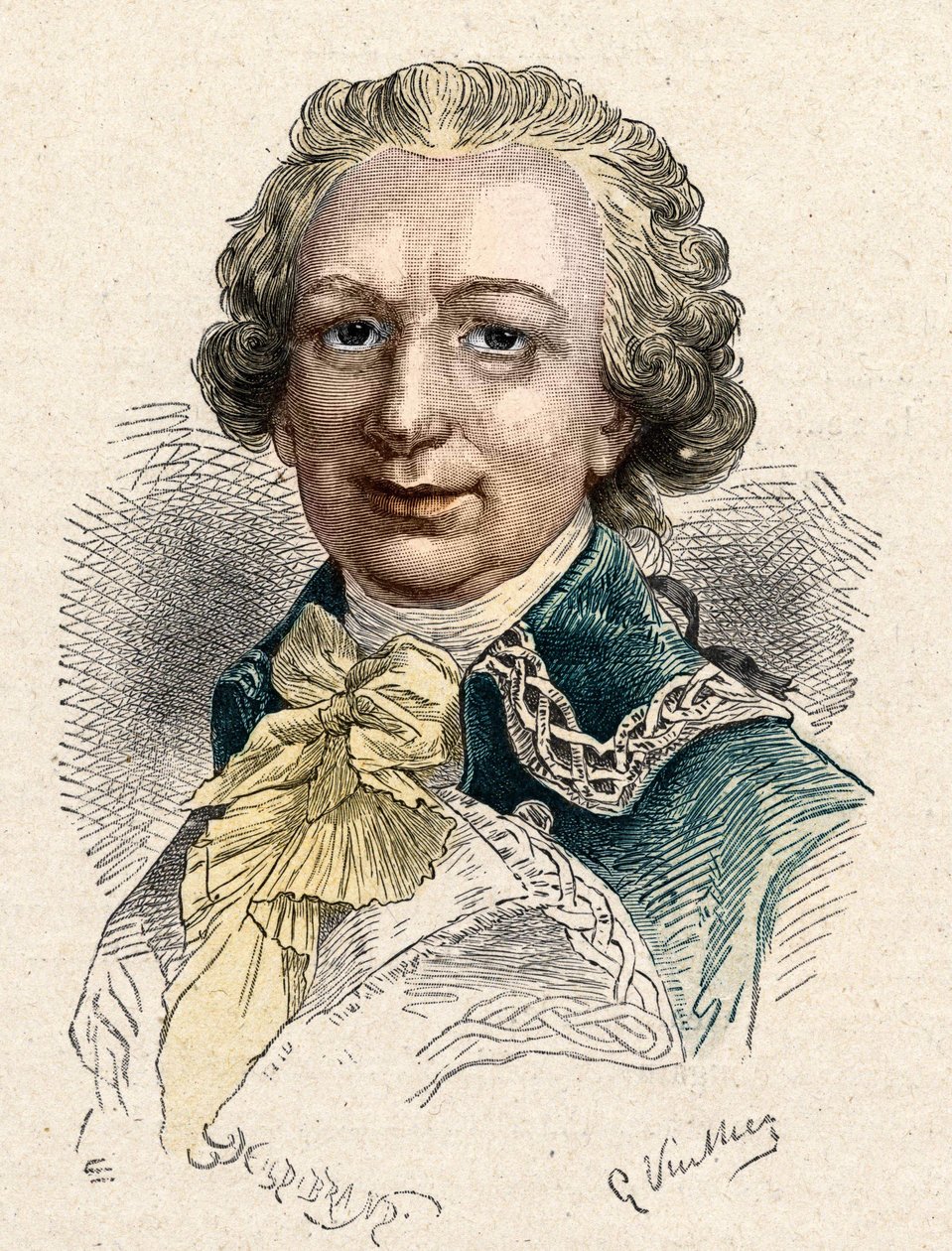 Louis Antoine, Bougainvillen kreivi (1729-1811), ranskalainen navigaattori. tekijältä Unknown artist