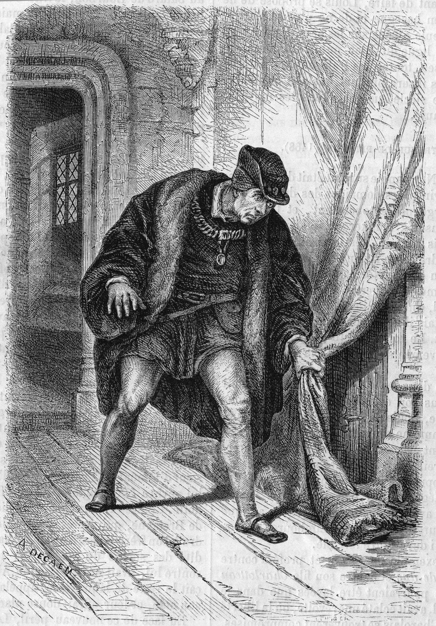 Ludvig XI, Peronnen (Italia) fance-kuningas. tekijältä Unknown artist