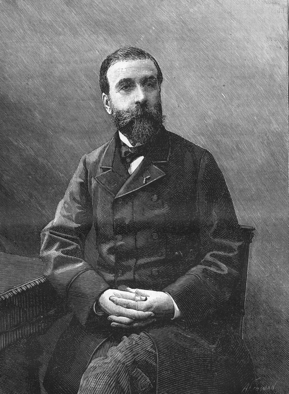 Ludovic Halévy. ranskalainen kirjailija 1834-1908 tekijältä Unknown artist
