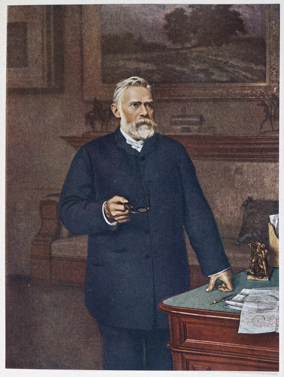 Ludvig Nobelin veli Alfred Nobel tekijältä Unknown artist