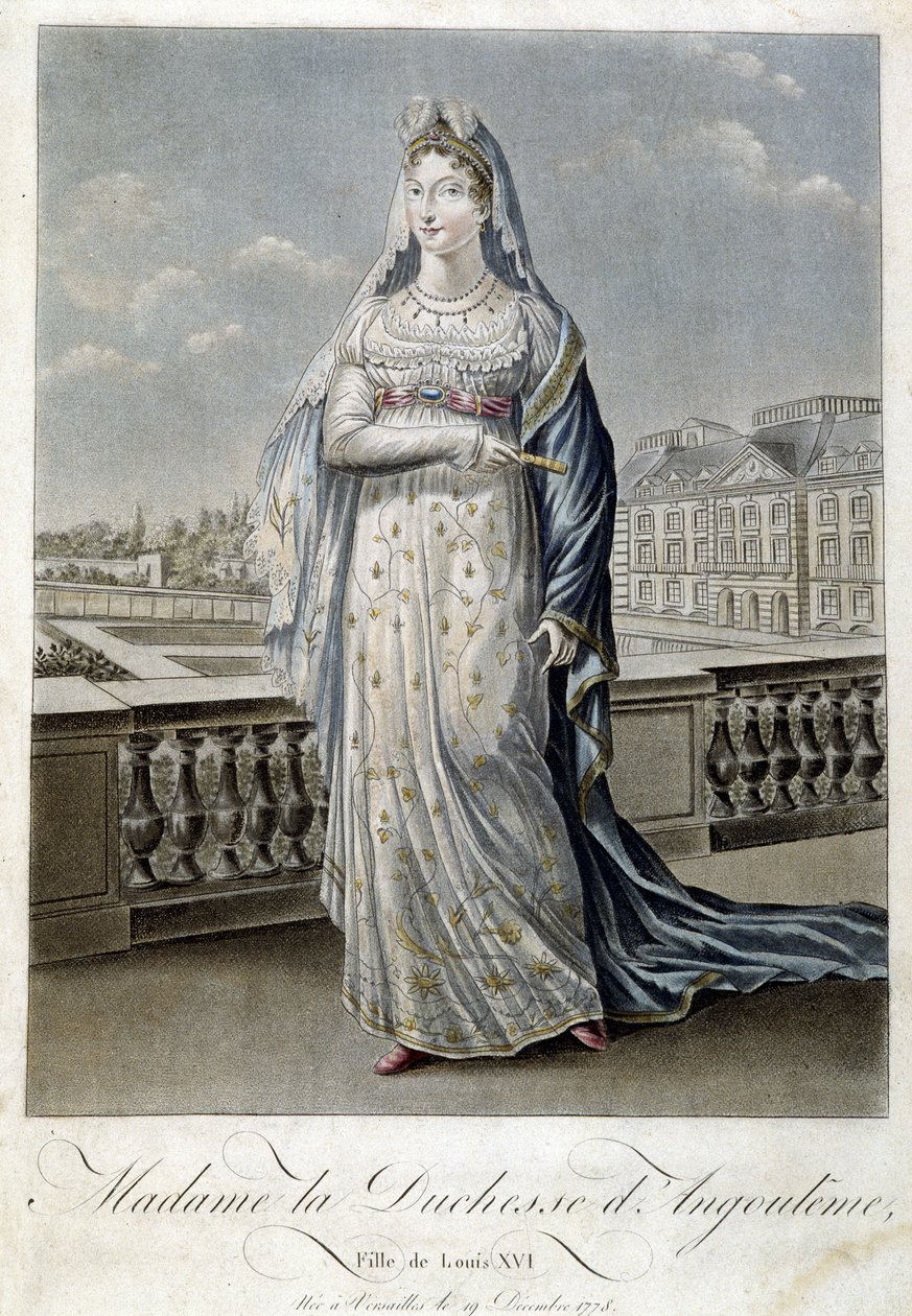 Madame Angoulemen herttuatar (Marie Therese tai Madame Royale tekijältä Unknown artist