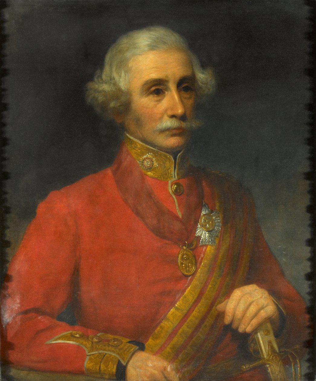 Kenraalimajuri Sir Peter Melvill tekijältä Unknown