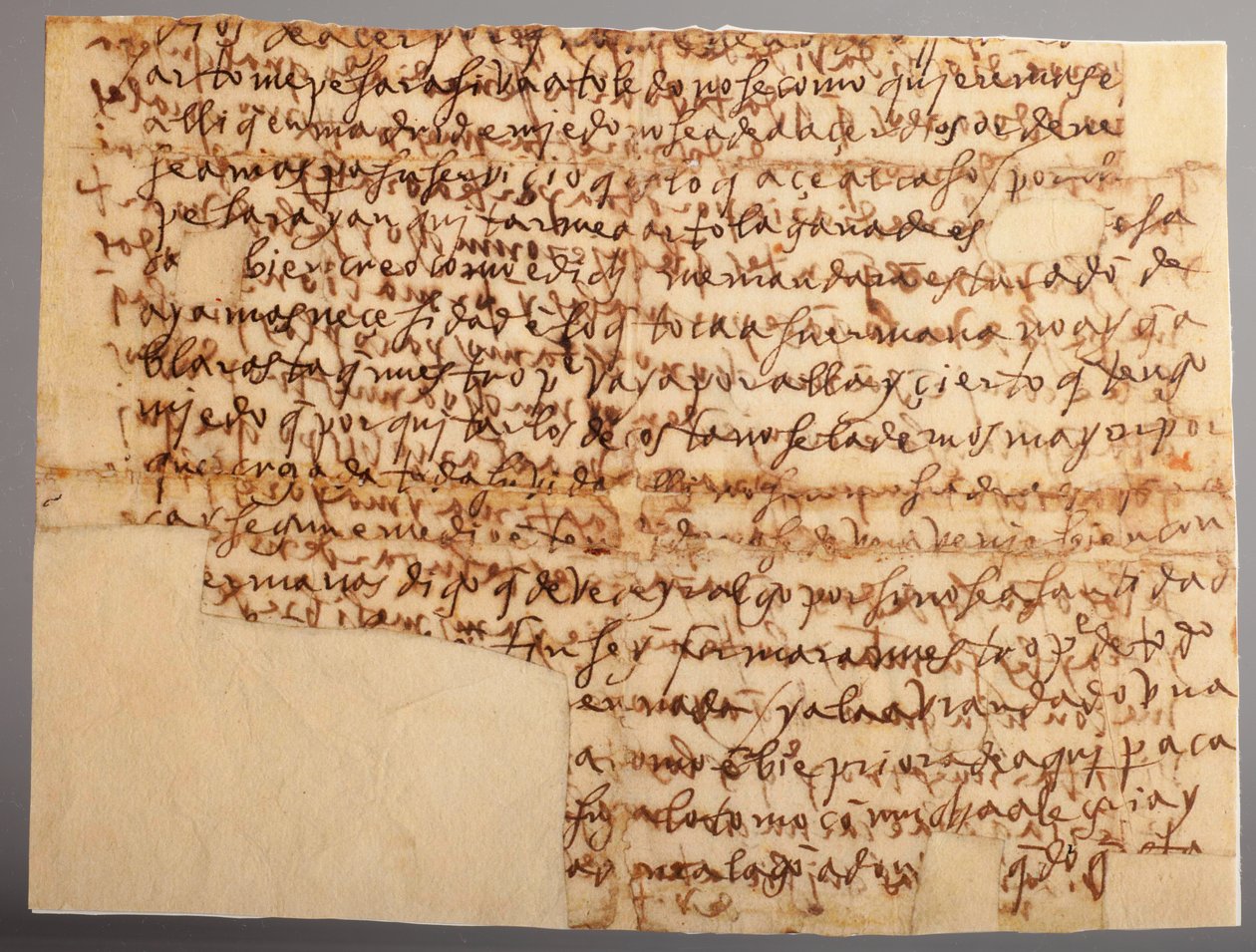 käsikirjoitus. Kirje nro 7 Beas de Seguran munkeille. Paperi. Osa 2. 18. marraskuuta 1585. tekijältä Unknown artist