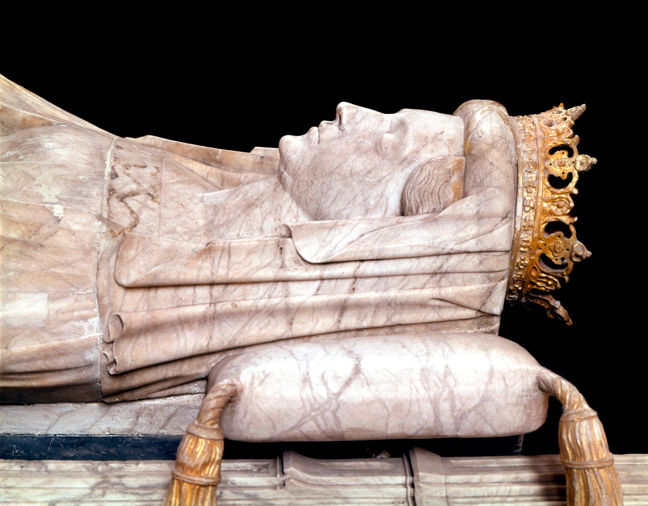 Tanskan Margarita I - Tanskan valehteleva kuningatar Margarita Iere (1353-1412). Cathedrale di Roskilden kuoro, Tanska tekijältä Unknown artist