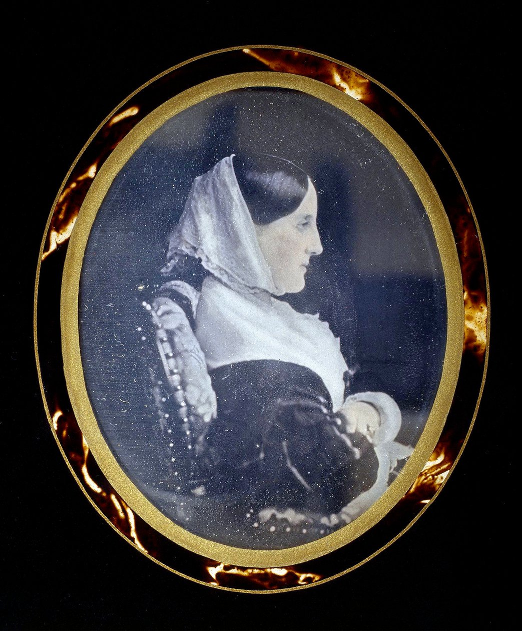 Marie Nikolaievna de Russie - Venäjän suurherttuatar Maria Nikolaievna (1819-1876), Leuchtenbergin herttuatar par Anonymous, - Daguerreotyp - valtion Eremitaaši, Pietari tekijältä Unknown artist