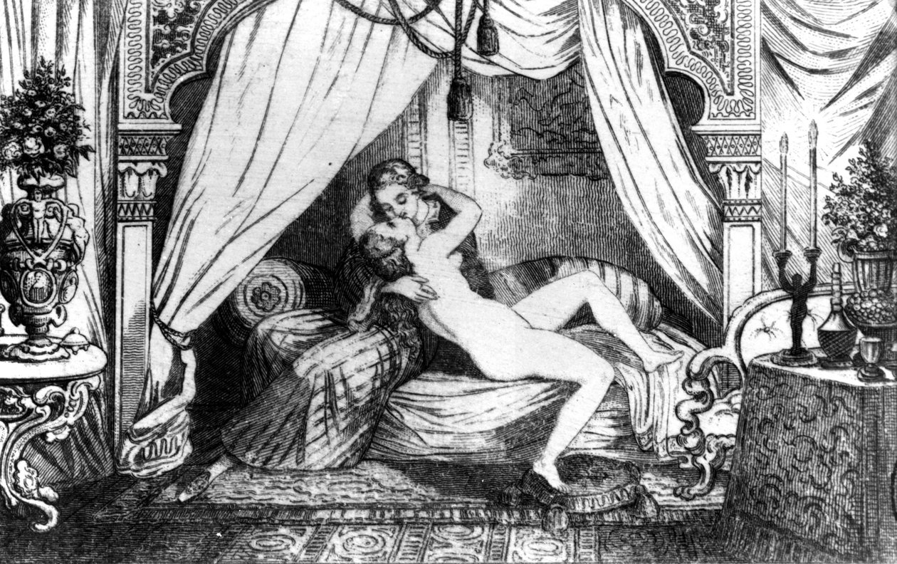 Marinette - Casanovan "Elämäni tarinassa". Bruxelles 1872. tekijältä Unknown artist