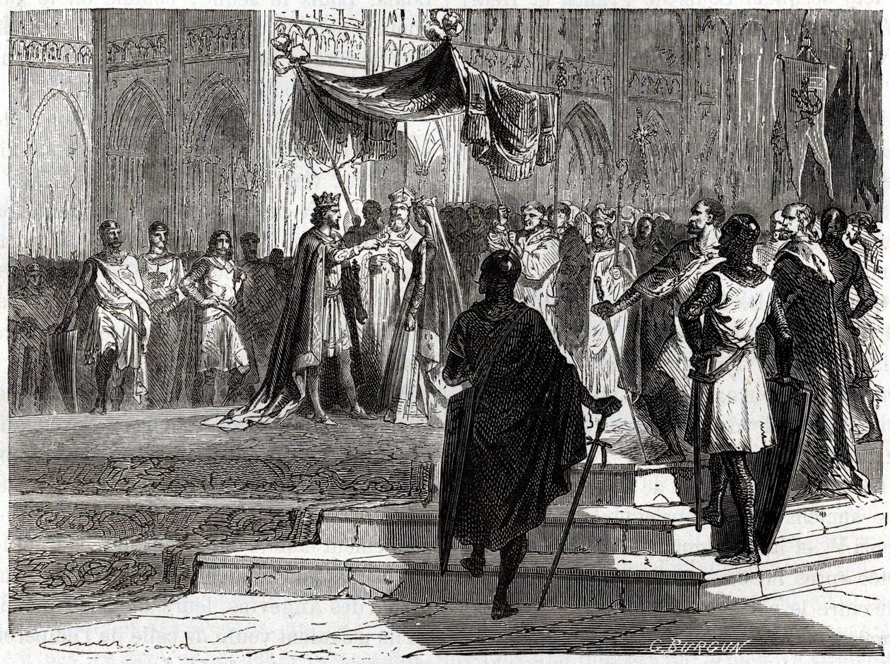 Ludvig nuoremman (1120 - 1180) avioliitto Alienor d