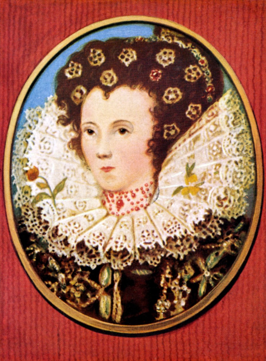 Mary Stuart. Skotlannin kuningattaren muotokuva tekijältä Unknown artist