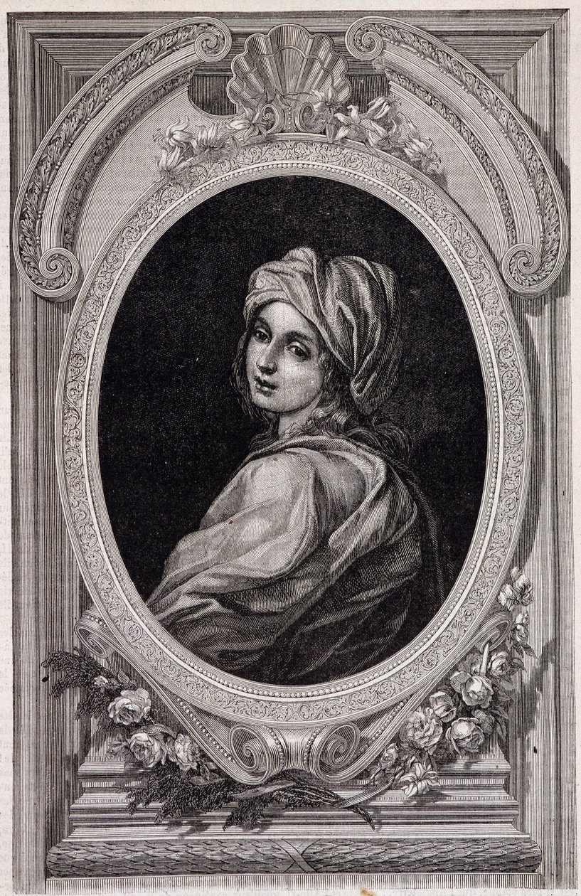 Paavi Jeannen medaljonkimuotokuva Maurice Lachatren teoksessa "Histoire des Popes" tekijältä Unknown artist