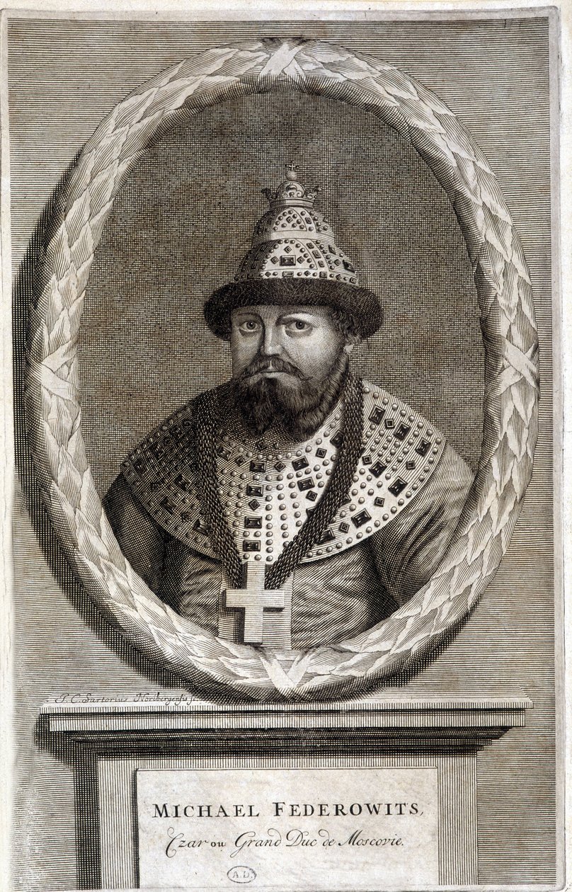 Michael Federowits, tsaari tai Moskovan suurherttua. tekijältä Unknown artist