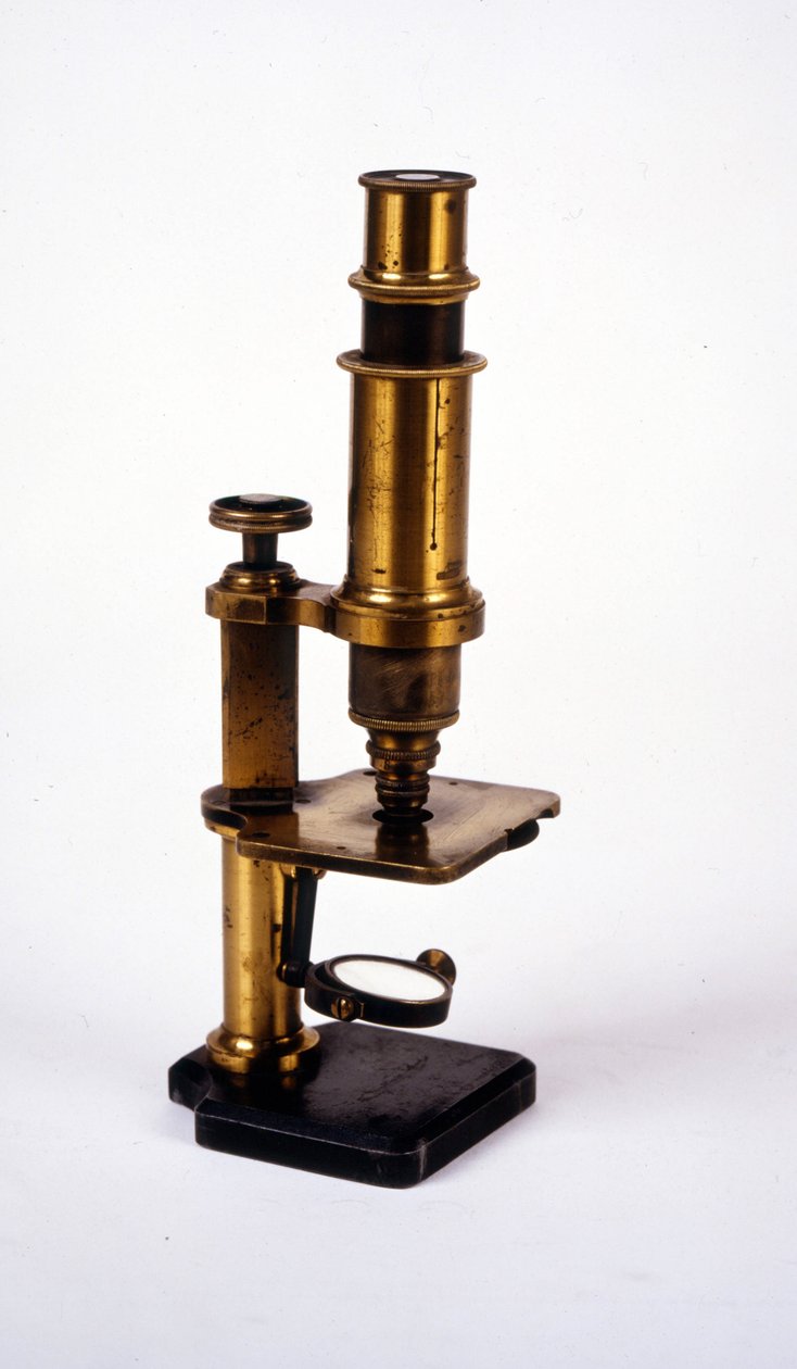 Mikroskooppi. 1800-luvulla tekijältä Unknown artist