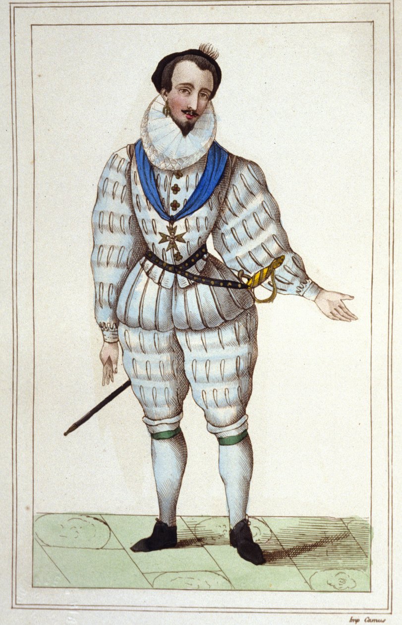 Henri III:n Mignon. kaiverrus vuodelta 1830 tekijältä Unknown artist