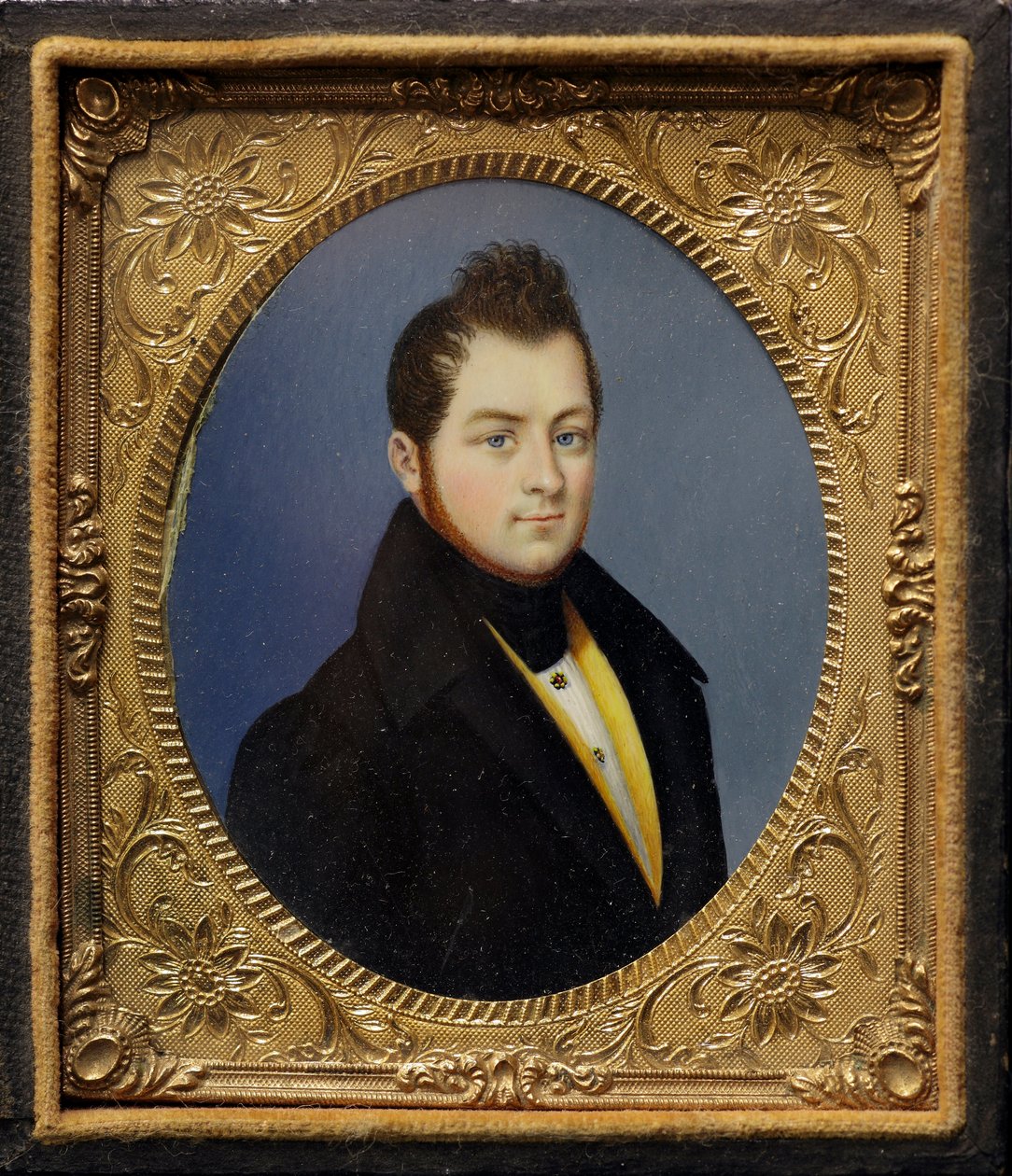 Pienoismuotokuva Camillo Bensosta, kreivi Cavourista (maalaus tekijältä Unknown artist