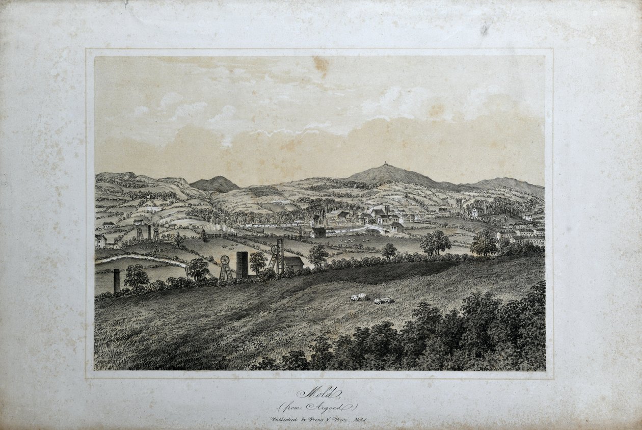 Muotti (Argoedilta), n. 1850 (litho paperilla) tekijältä Unknown artist
