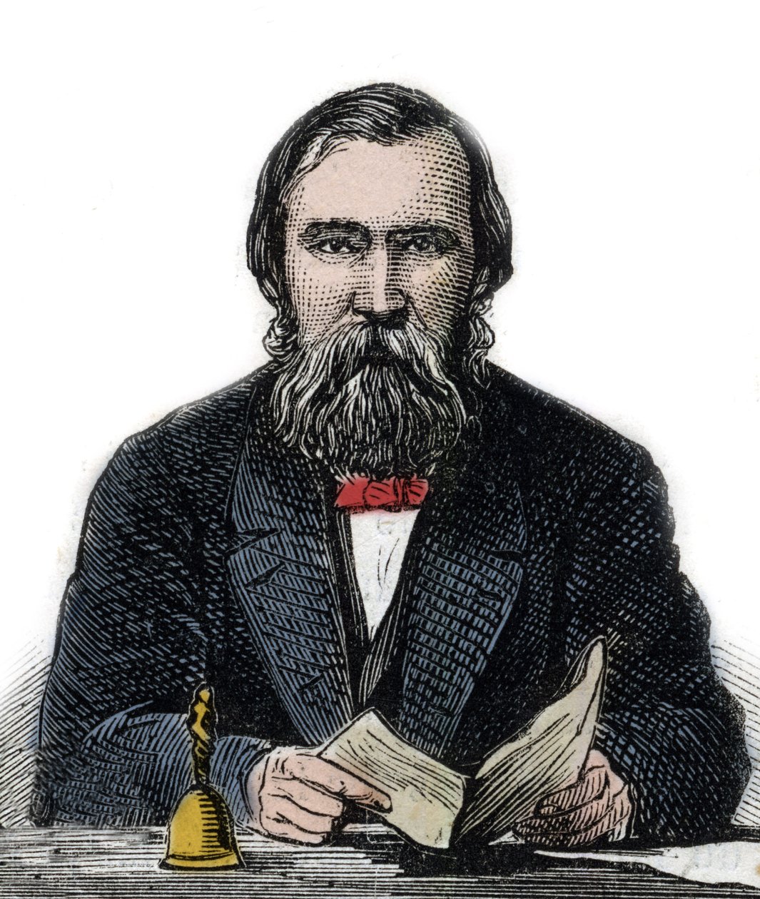 Moritz Lazarus - englantilainen filosofi, psykologi (1824-1903) - tekijältä Unknown artist