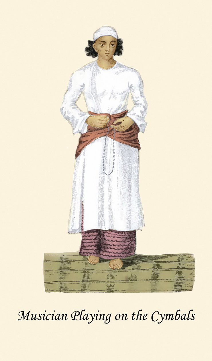 Muusikko soittaa symbaaleja tekijältä Unknown Artist