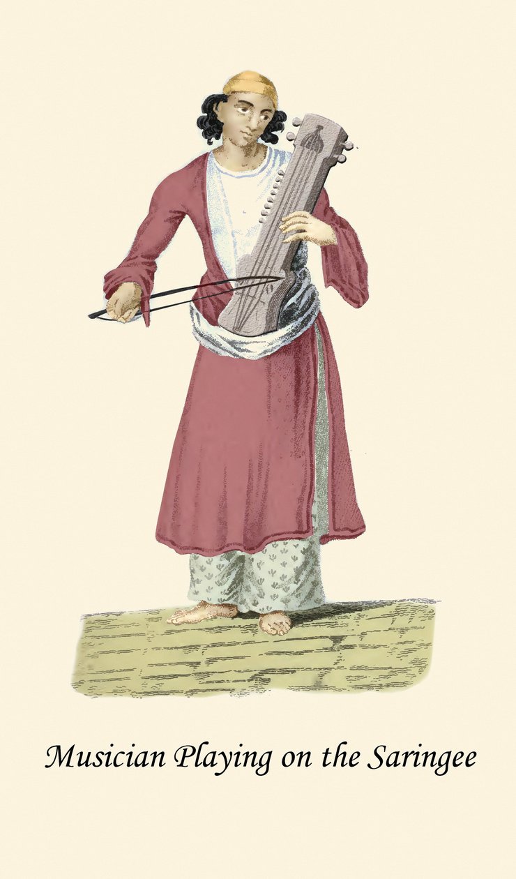 Muusikko Saringee soittaa tekijältä Unknown Artist