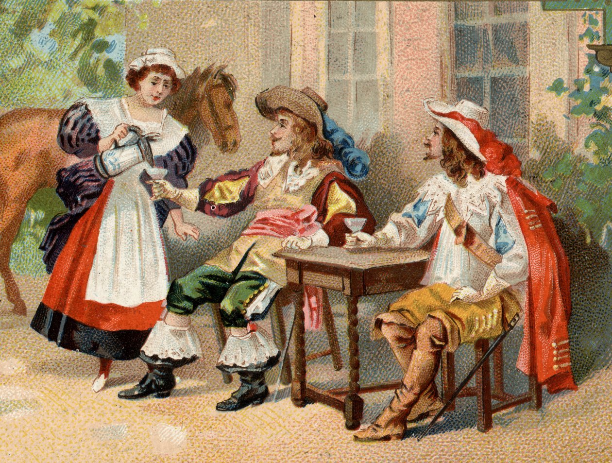 Muskettisoturit Ludvig XIII:n alaisina. tekijältä Unknown artist