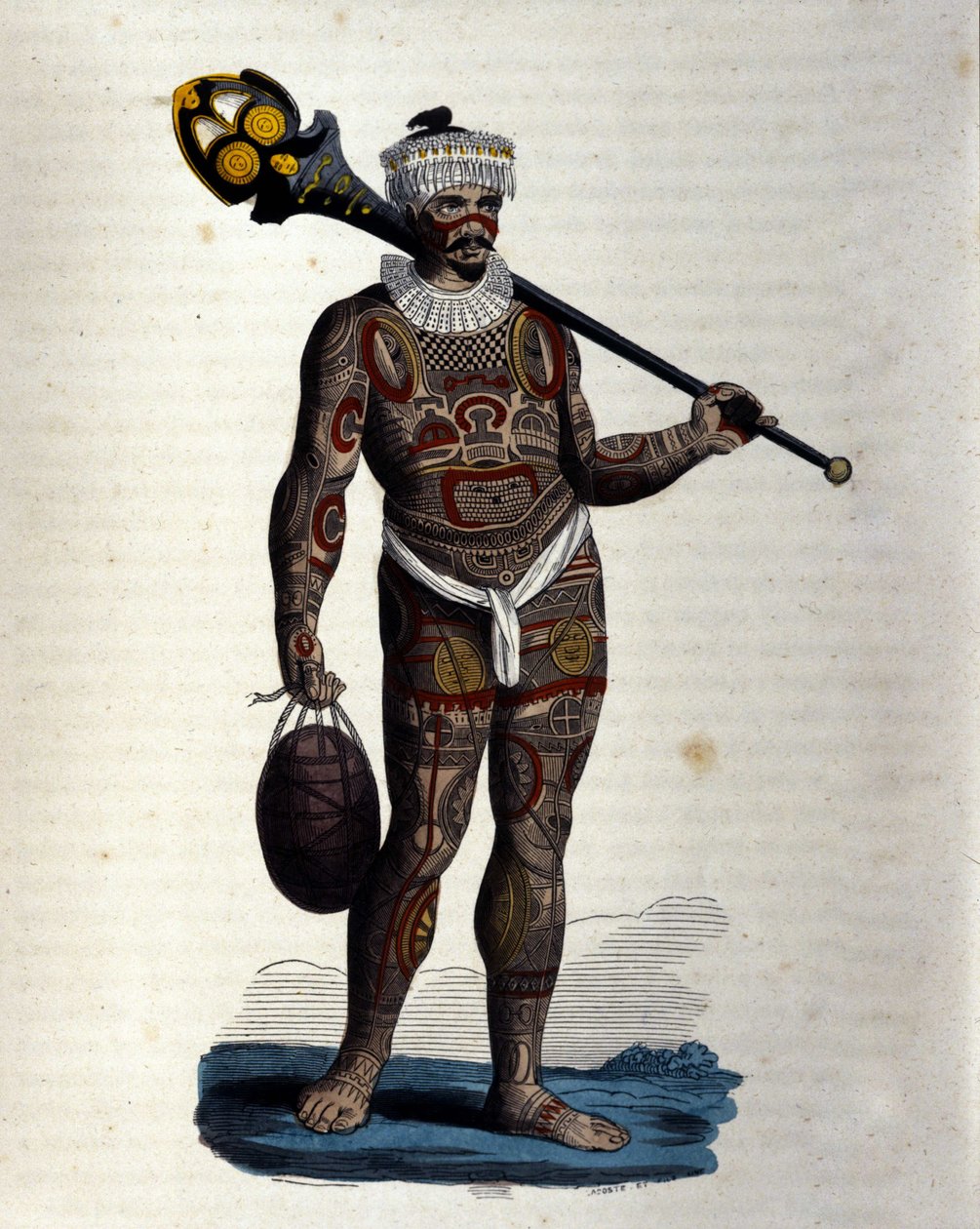 Kotoisin Nuku-Hivasta (Marquises Island). tekijältä Unknown artist