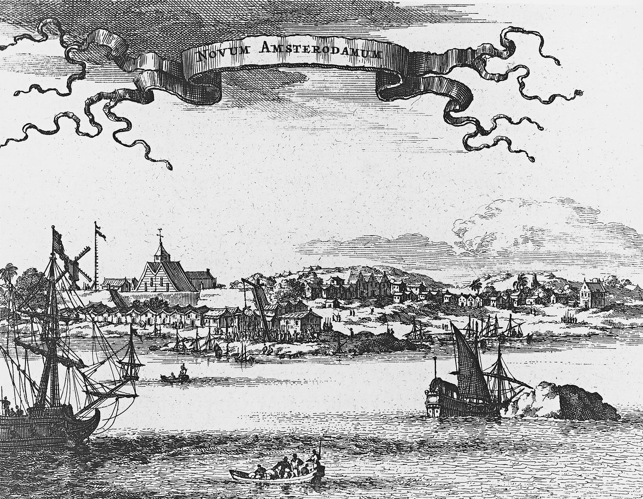 New Amsterdam (New York), kaiverrus tekijältä Unknown artist