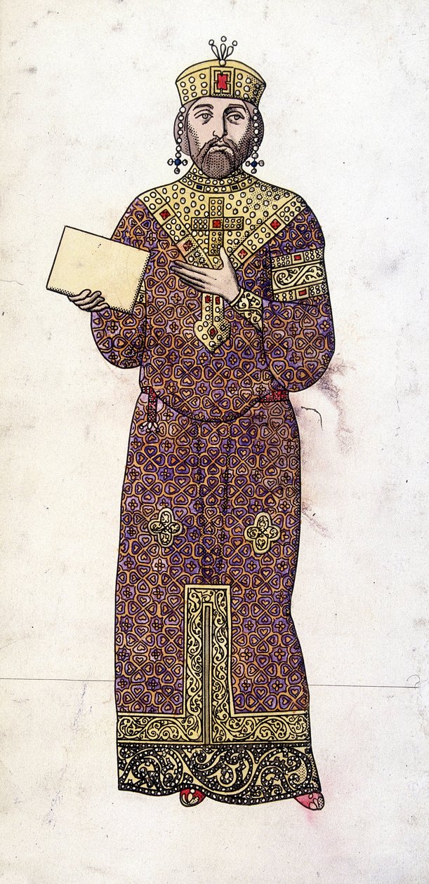 Nicephorus III Botaneiates tai Botaniate (Bysantin keisari 1078-1081) tekijältä Unknown artist