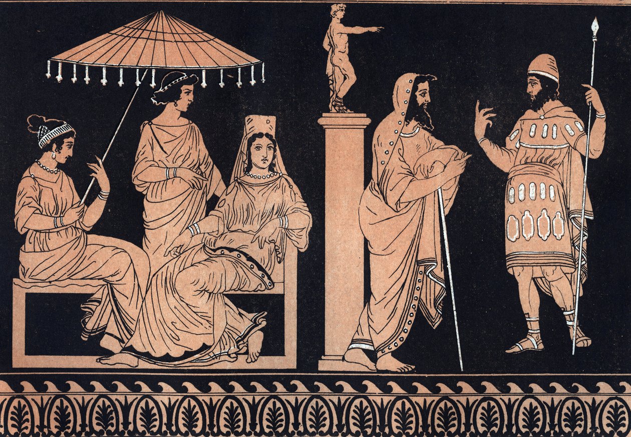 Homerin Odysseia - Ulysses Alcinousin hovissa - Odyssee d