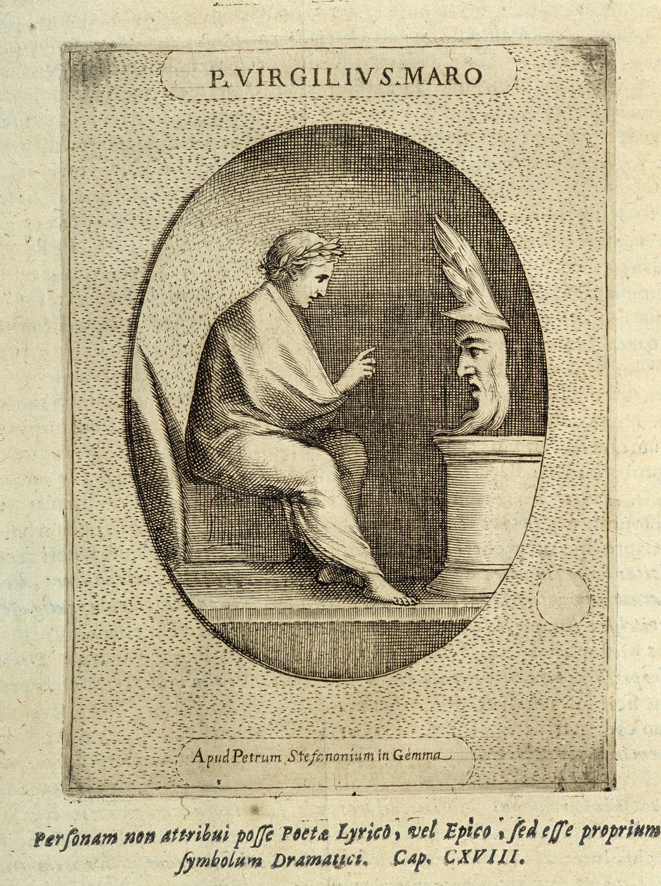 P. Virgilius S. Maro elokuvassa ""Patterns of Cameos or Stone"" tekijältä Unknown artist