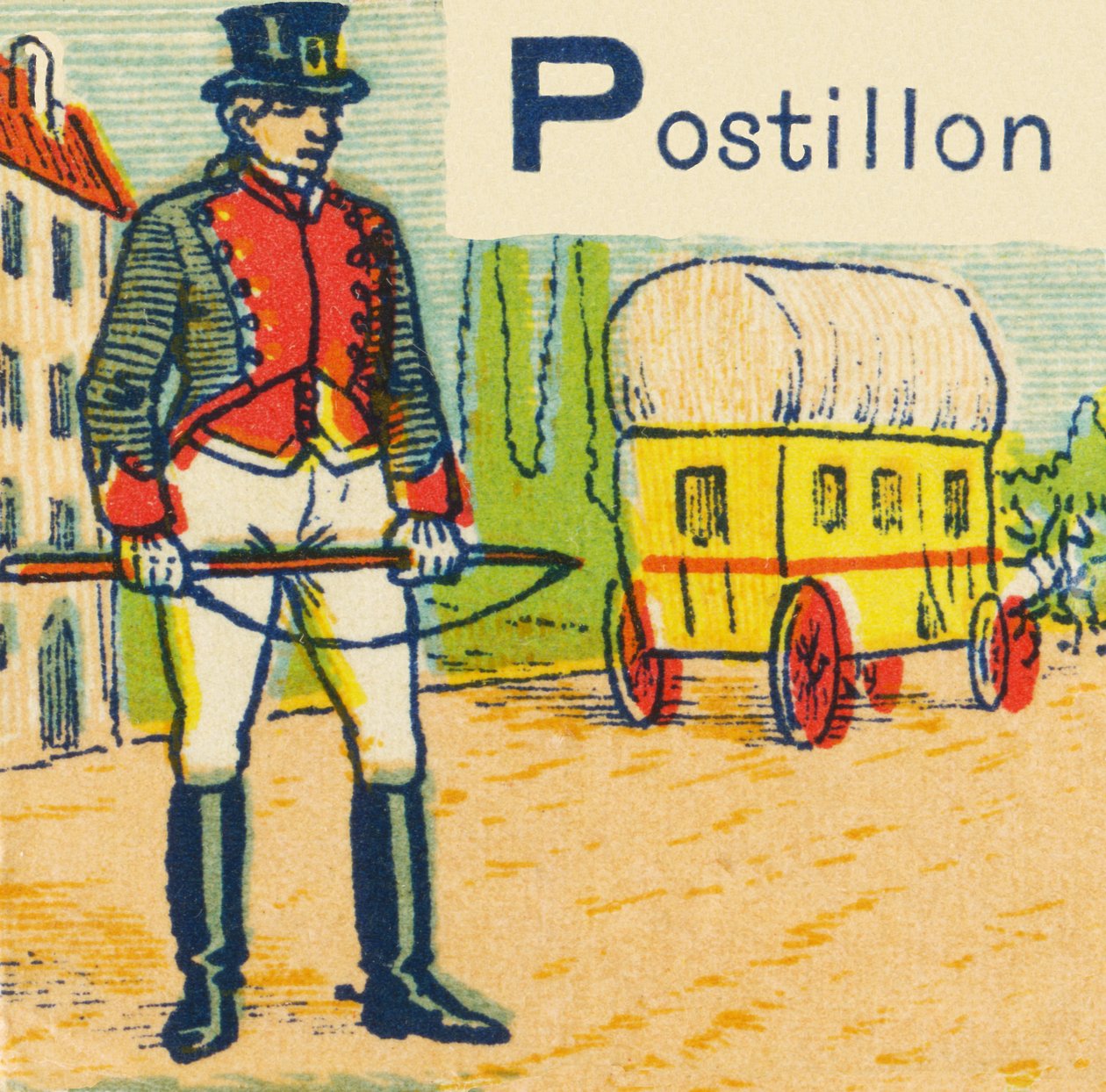 P Postillonina tekijältä Unknown artist