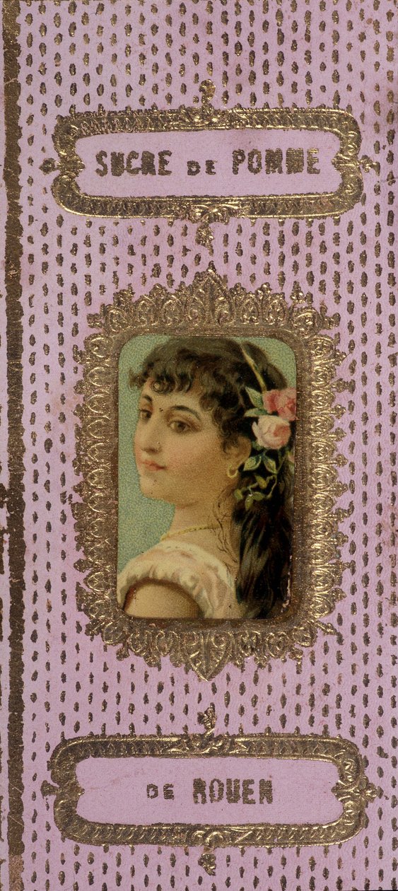 Pakkauslaatikko "" Sugar de Pomme de Rouen", n.d. 1800-luvulla tekijältä Unknown artist