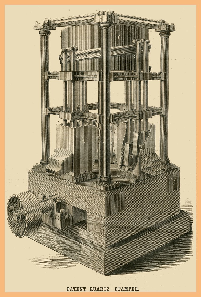 Patentti Quartz Stamper tekijältä Unknown Artist