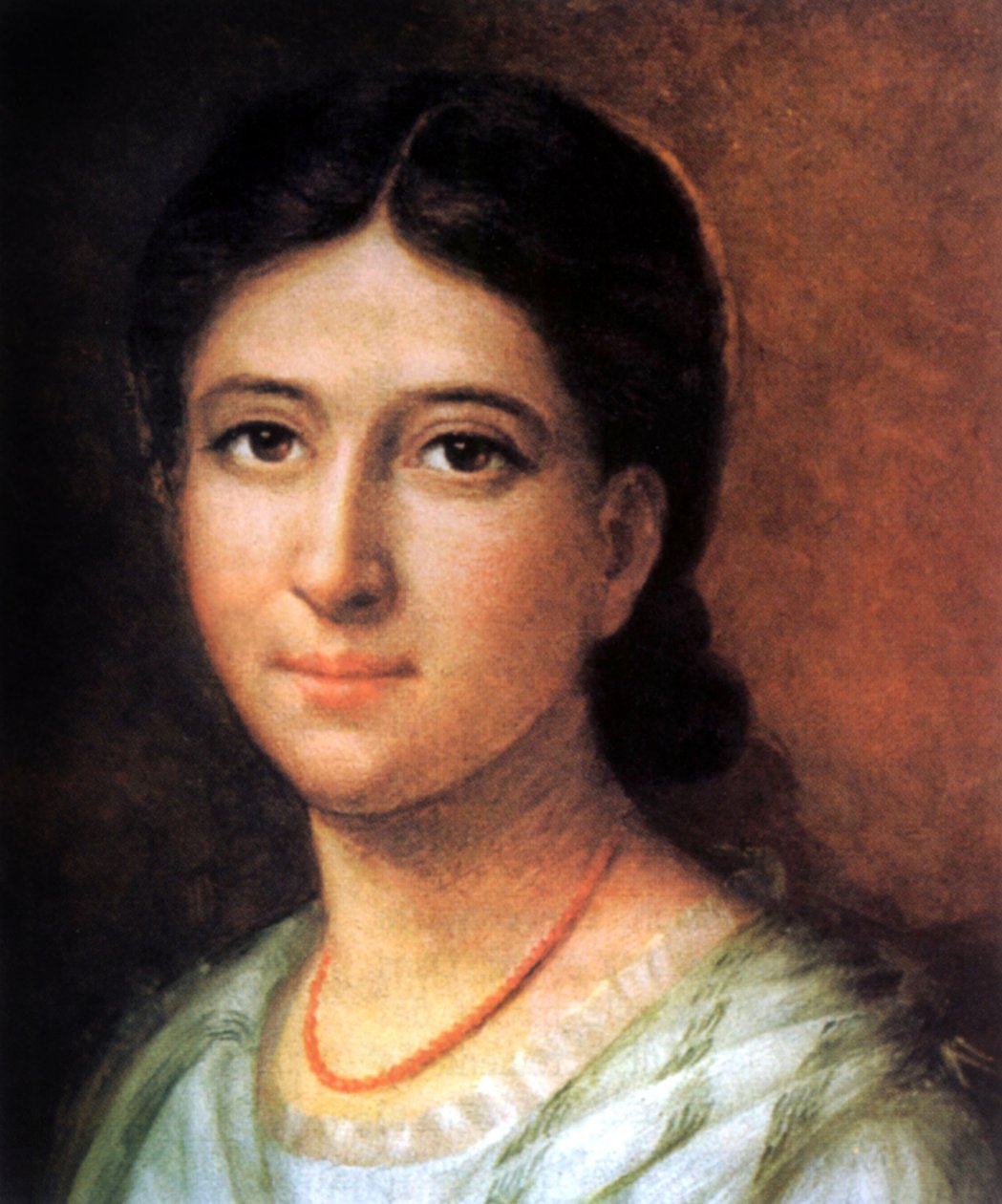 Pauline Marie Jaricot, ry:n perustaja vuonna 1822, Ranska, maalaus tekijältä Unknown artist