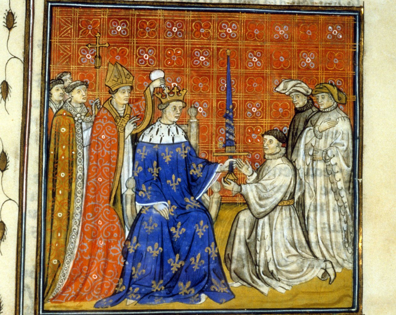 Philip III, 512, 305r: Toulousen kaupunginkirjaston lupahakemus (puh: 05 62 27 66 66) tekijältä Unknown artist