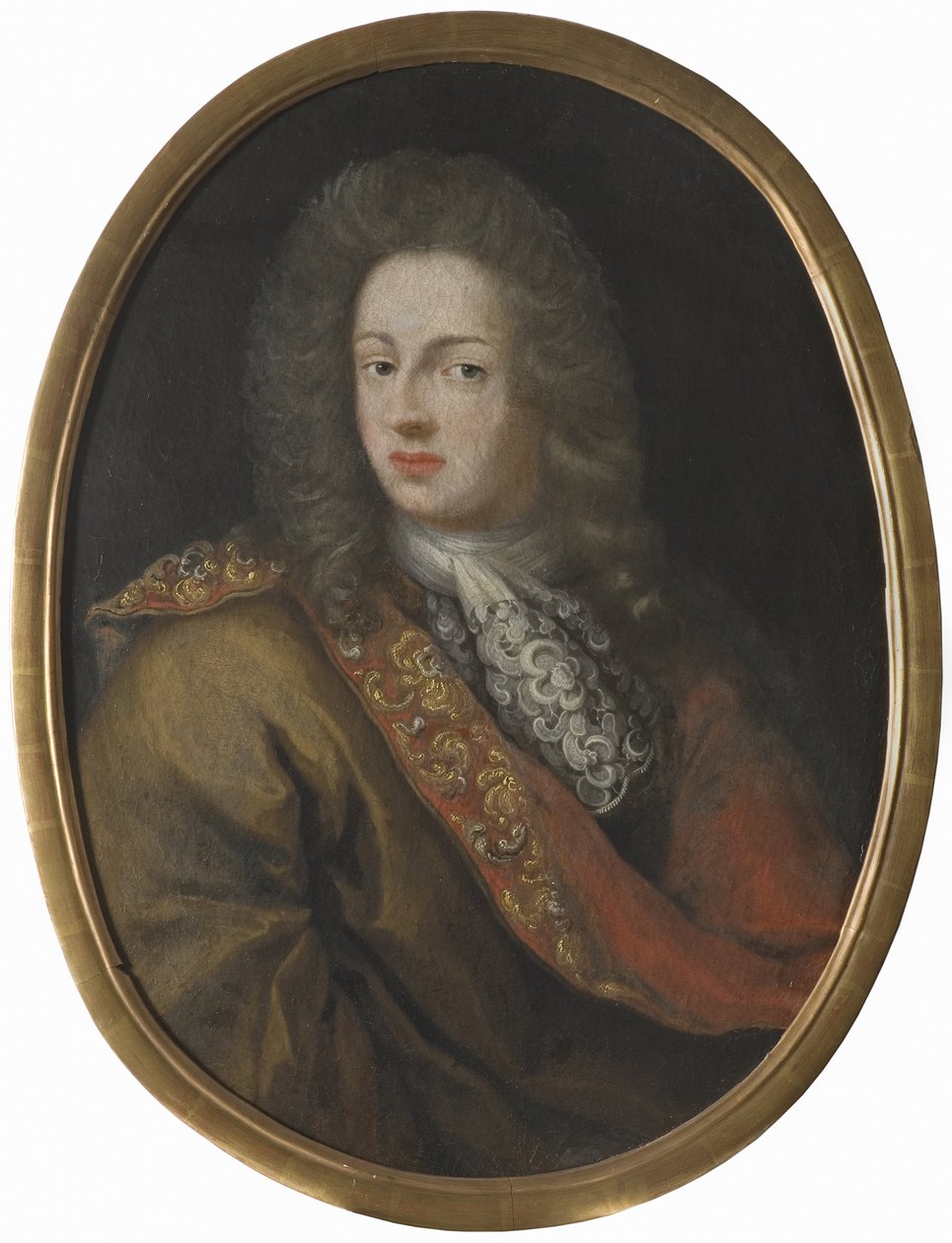Philippe Christophe Comte de Kœnigsmark, Hannoverin hovin ratsuväen upseeri - Muotokuva kreivi Philipp Christoph von Koenigsmarckista (1665-1694), Anonyymi. Öljy kankaalle, 1600-luvun viimeinen neljännes. Koko: 79x59 cm. Tukholman kansallismuseo tekijältä Unknown artist