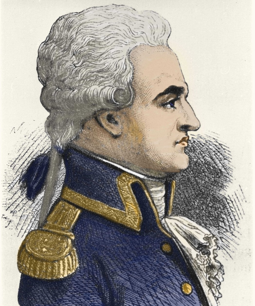 Pierre Charles de Villeneuve (1763-1806), ranskalainen vara-amiraali, voitti Nelsonin Trafalgarille. tekijältä Unknown artist
