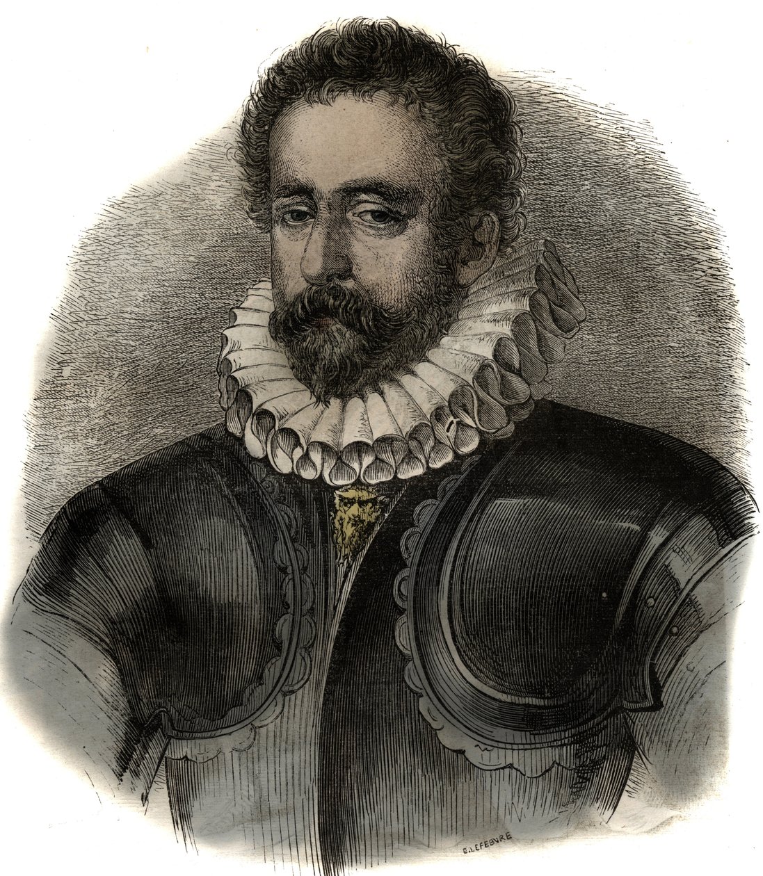 Pierre Strozzi (1510-1588) - Piero Strozzi - italialainen sotilasjohtaja. tekijältä Unknown artist