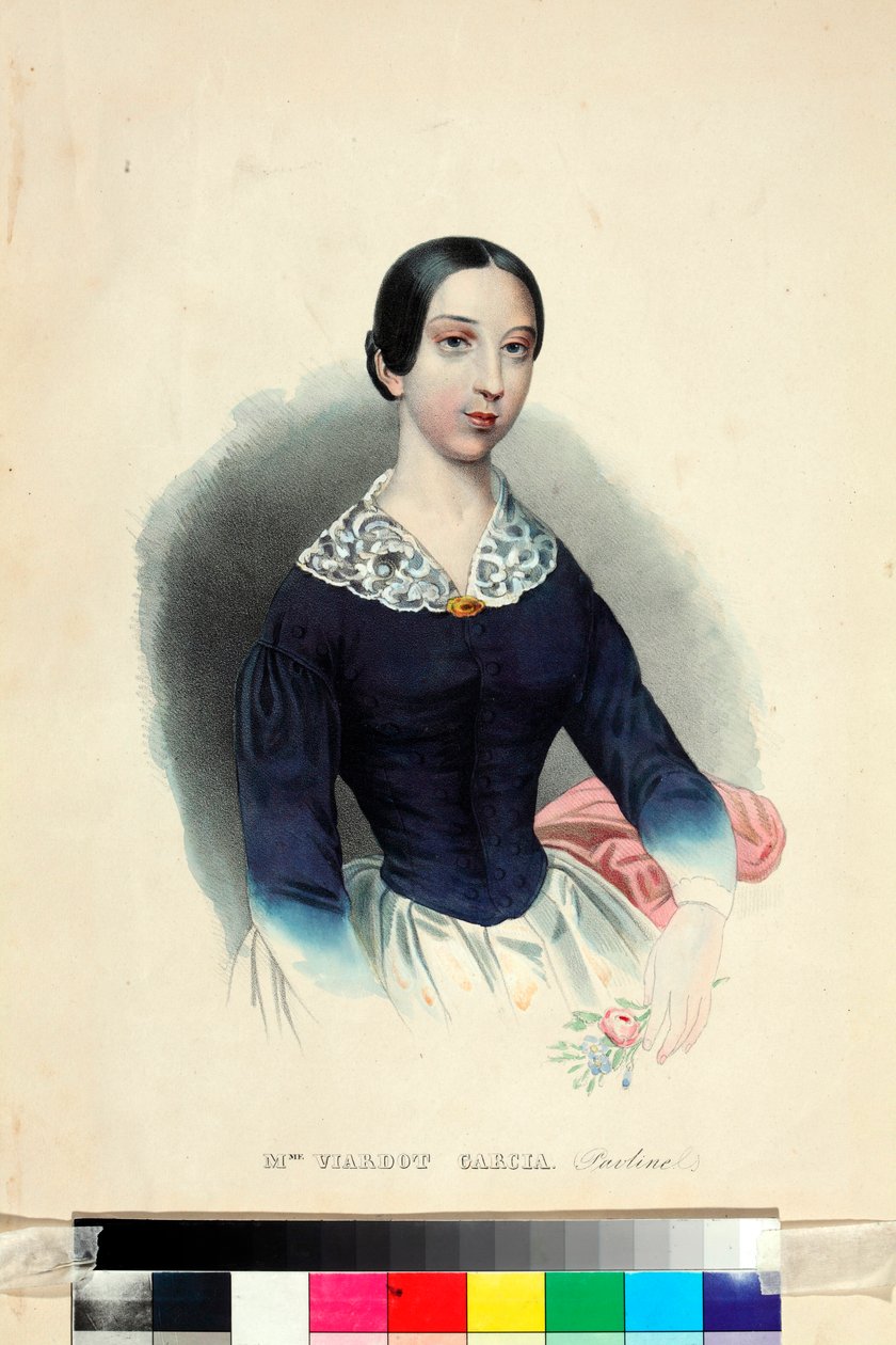 ""Laulaja ja säveltäjä Pauline Viardot