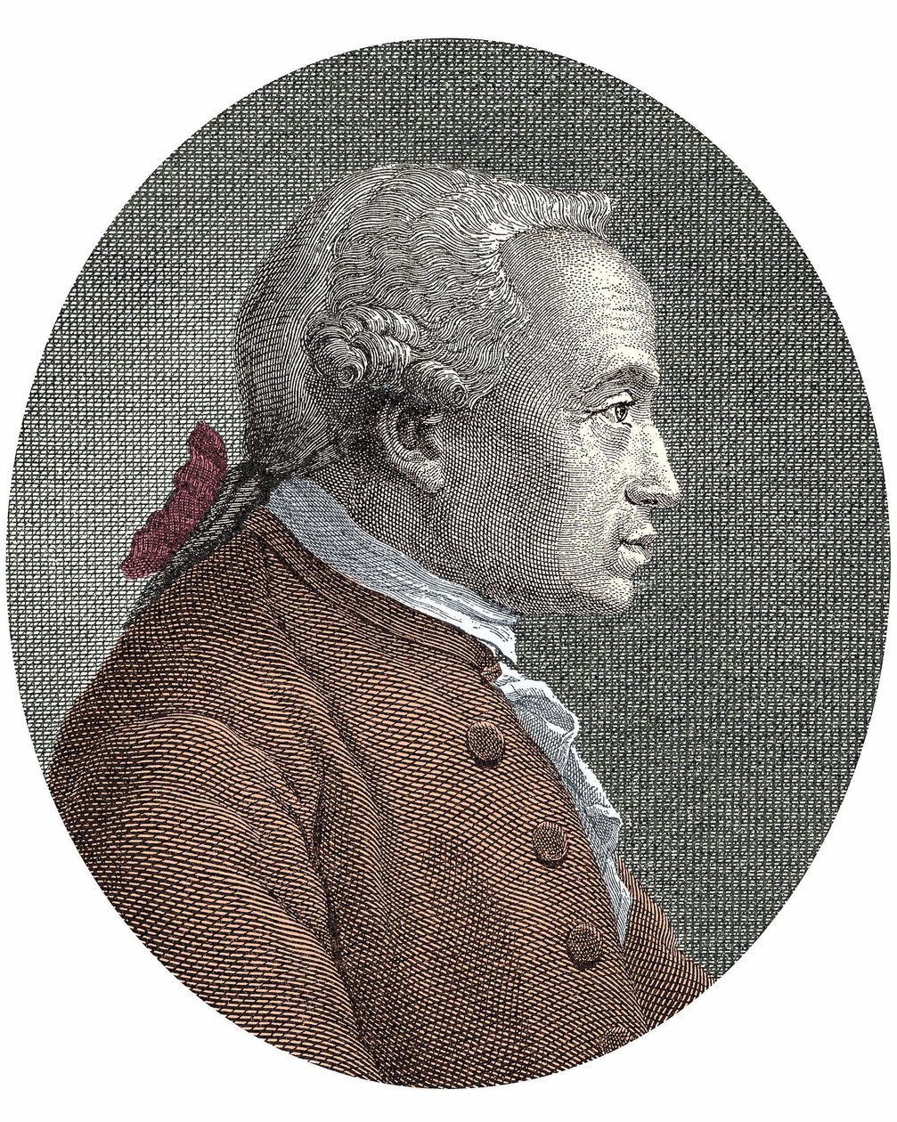Muotokuva (Immanuel) Emmanuel KantKantista (1724 - 1804) saksalaisesta filosofista tekijältä Unknown artist