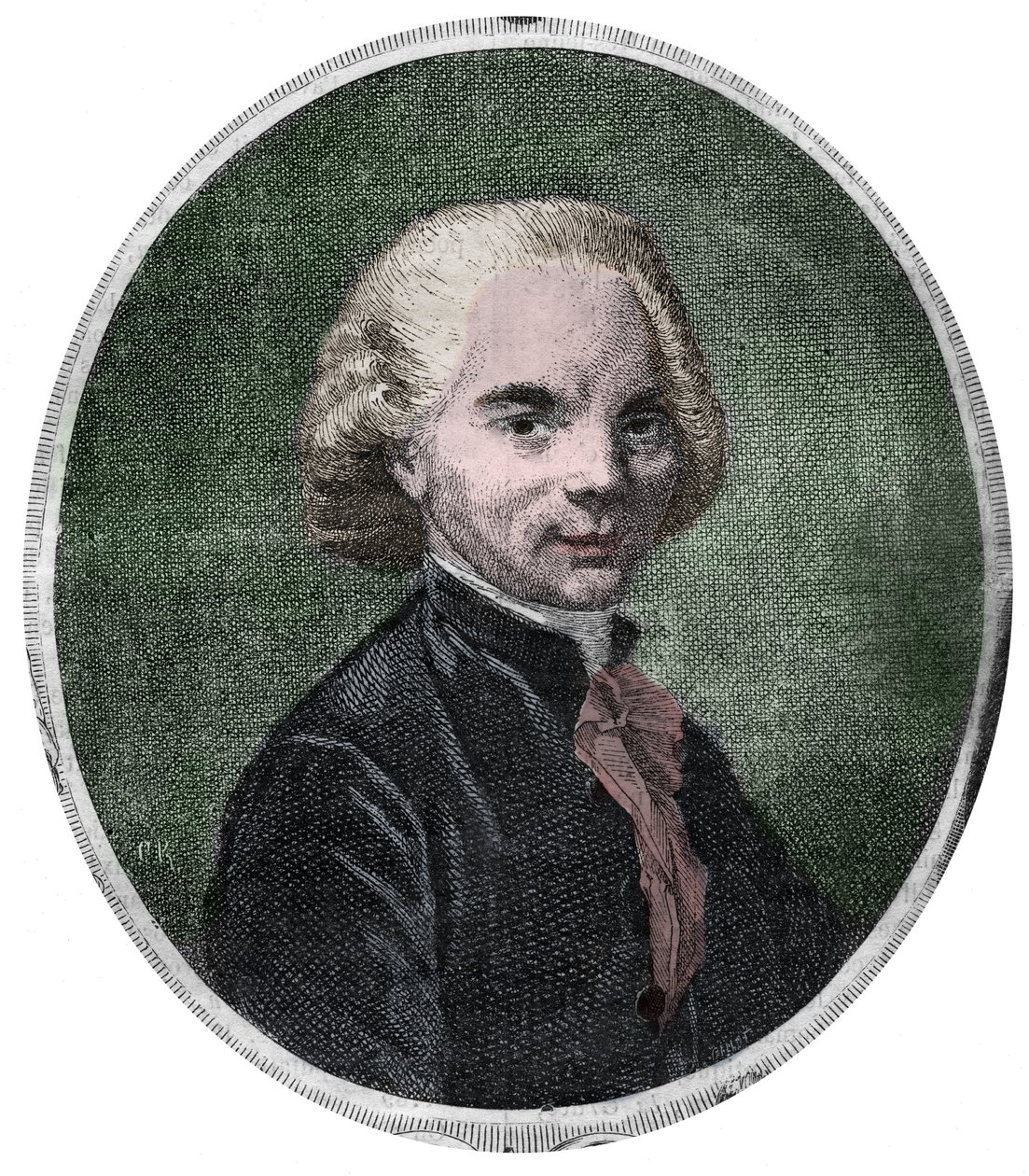 Abbe Delillen muotokuva. Jacques Delille, ranskalainen runoilija ja kirkollinen (1738-1813). tekijältä Unknown artist