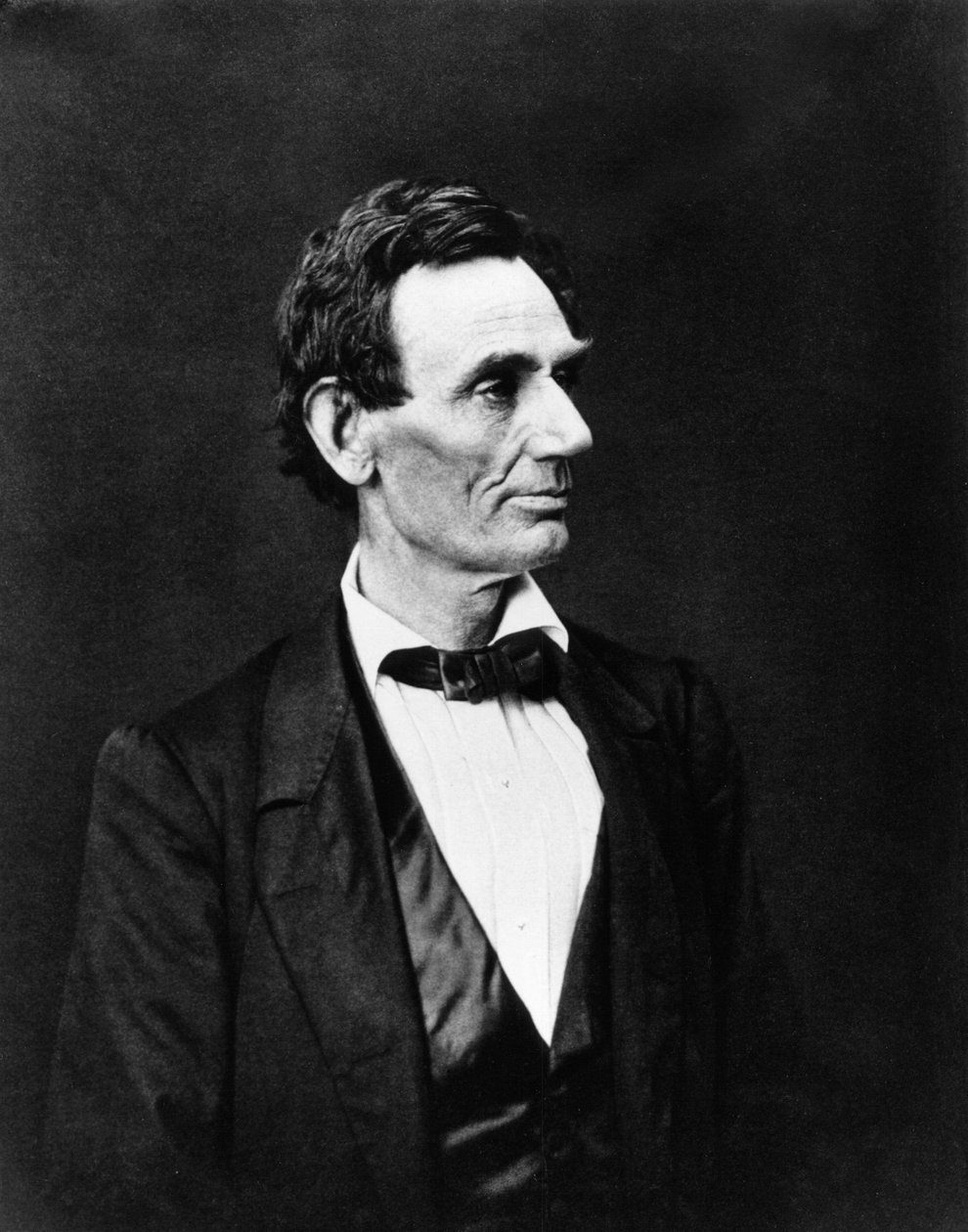 Muotokuva Abraham Lincolnista. Amerikkalainen valtiomies (1809-1865) tekijältä Unknown artist