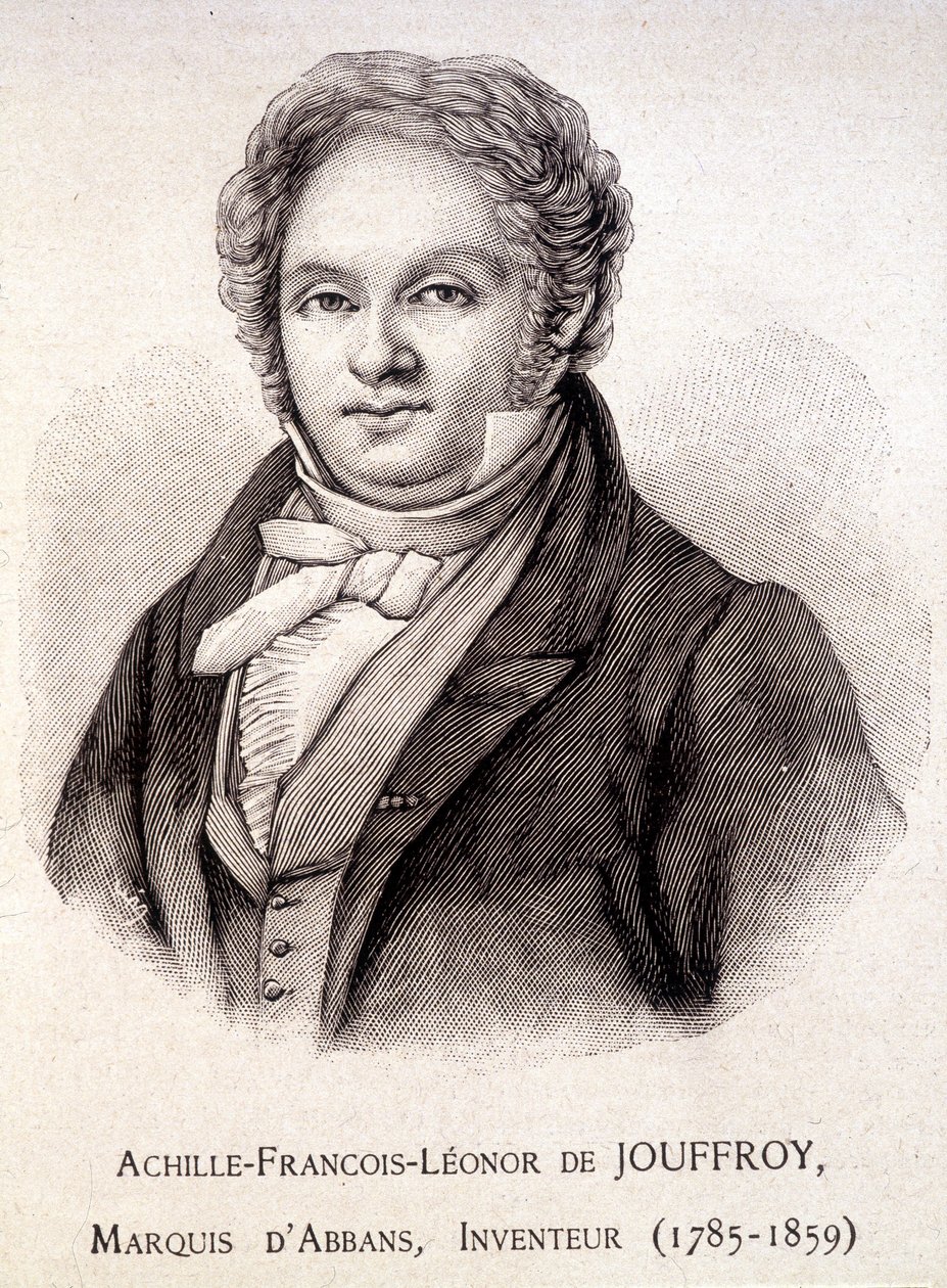Achille François Léonor de Jouffroyn muotokuva, markiisi d