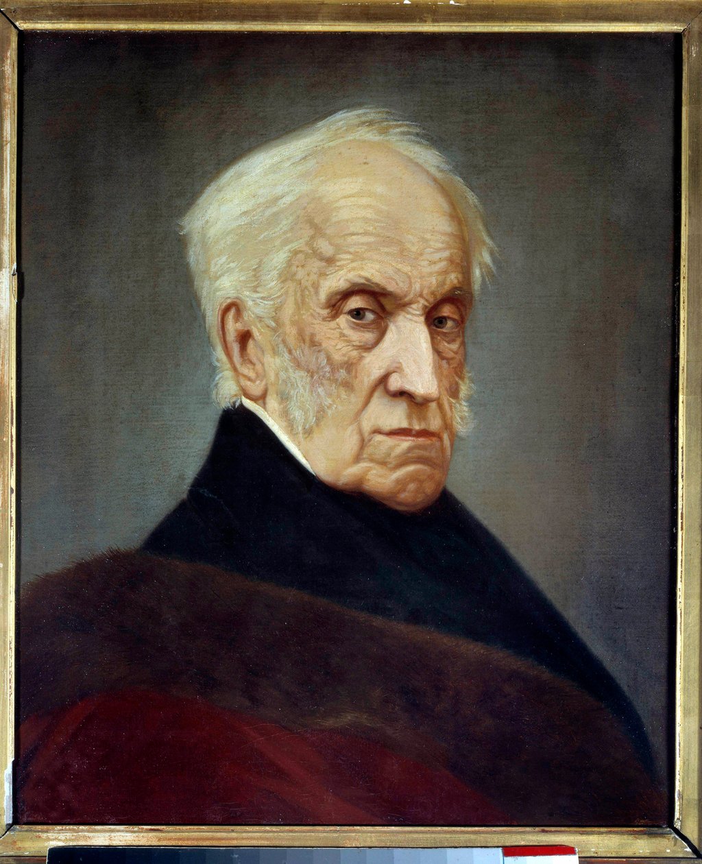 Adam Jerzy Czartoryskin (1770-1861) muotokuva. Puolalainen poliitikko, kapinallisen hallituksen presidentti vuonna 1831 Nimetön maalaus. 1800-luvun Pariisi, Puolan kirjasto tekijältä Unknown artist