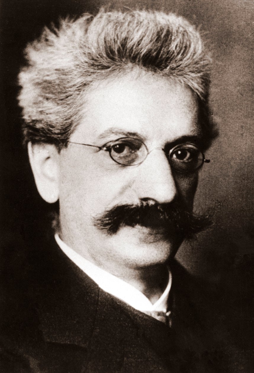 Adolf Hurwitzin muotokuva Englantilainen matemaatikko tekijältä Unknown Artist