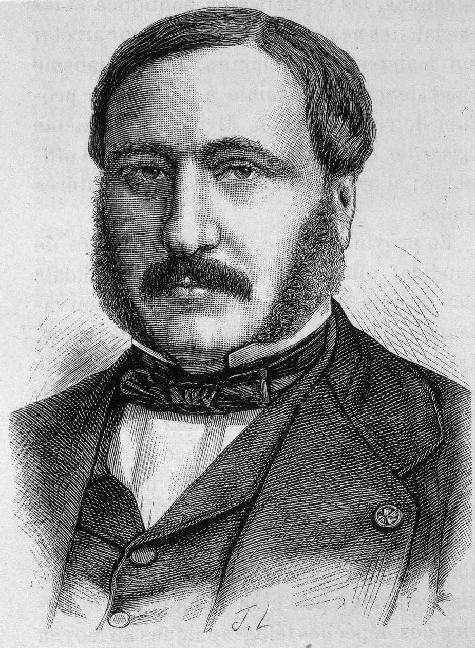 Adolphe Forcade de la Roquetten (1820-1874) muotokuva. tekijältä Unknown artist
