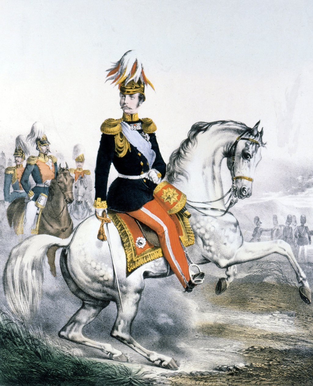 Aleksanteri II Nikolajevitšin (1818 - 1881) muotokuva. tekijältä Unknown artist