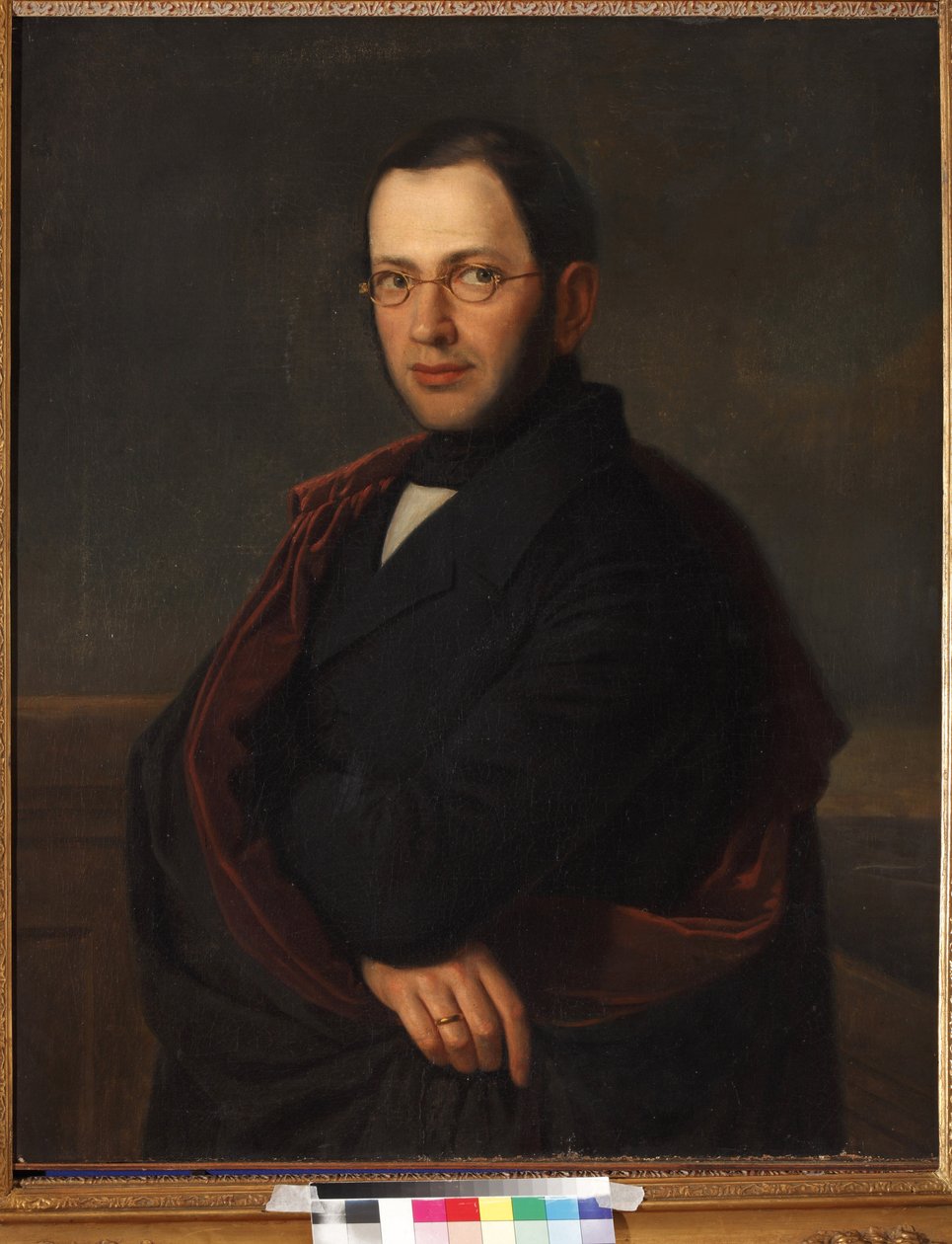 Anonyymin Aleksanteri Nikolajevitš Raevskin (1795-1868) muotokuva. Öljy kankaalle tekijältä Unknown artist
