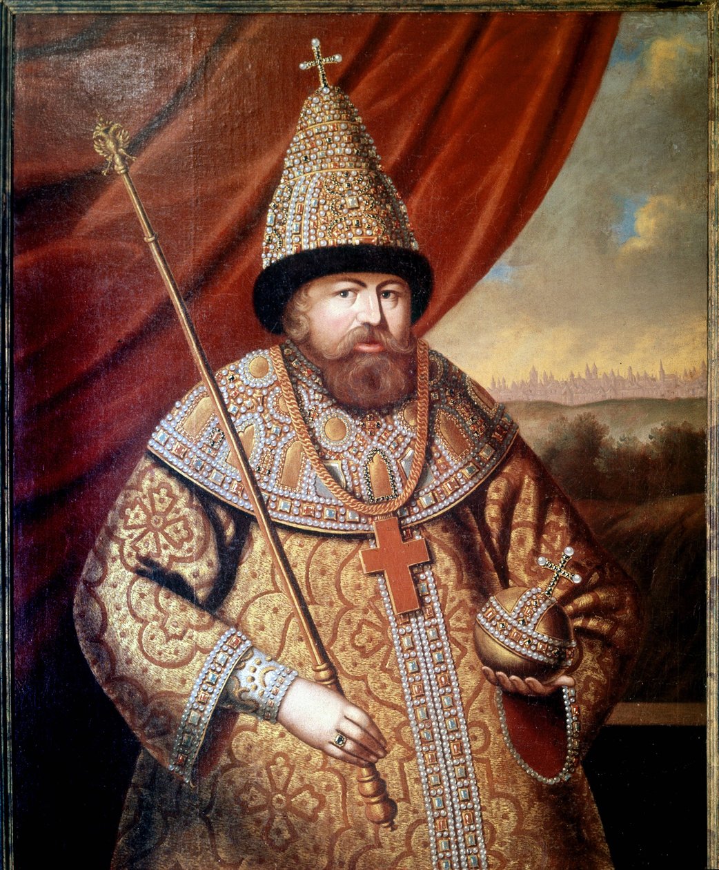 Alexius Michael Ovitzin (1645 - 1676) muotokuva. Gripsholm Tukholma. tekijältä Unknown artist