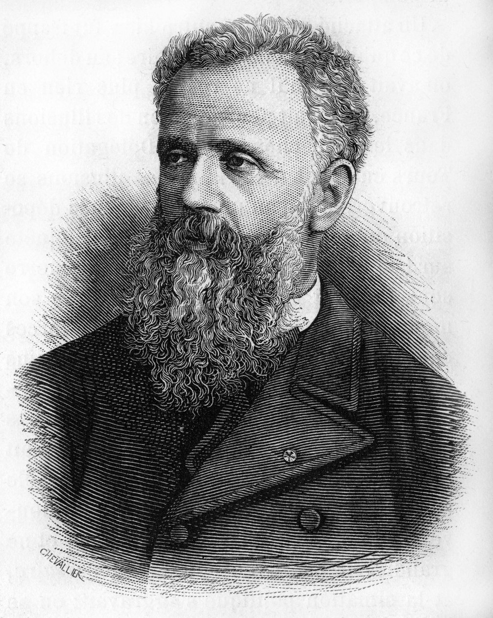 Anatole de la Forgen muotokuva. 1820-1892. Maanpuolustuksen prefekti tekijältä Unknown artist